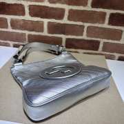 Gucci Blondie Small Tote Bag in Silver 30cm - 4