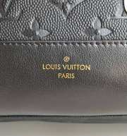 LV NBA Black Monogram Leather Backpack M57972 - 3