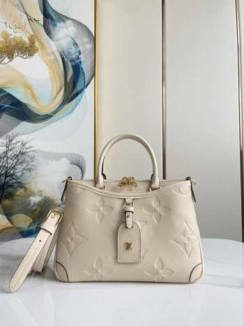 Louis Vuitton Trianon PM Bag in Cream M45603