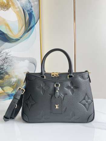 Louis Vuitton Trianon PM Bag in Black M46488