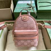 Gucci Ophidia Mini Shoulder Bag in Pink - 1