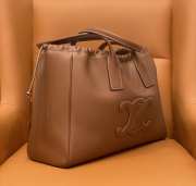 Celine Cabas Drawstring Cuir Triomphe Tote Bag 02 - 6