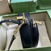 Gucci Interlocking G Mini Heart Shoulder Bag in Black - 6