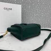 Celine Nano Luggage Calfskin Handbag in Green - 3