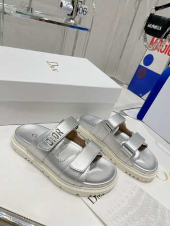 Dior Slide in Silver