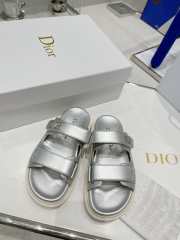 Dior Slide in Silver - 6