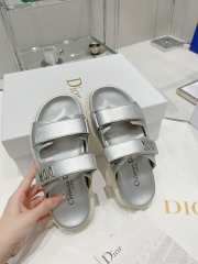 Dior Slide in Silver - 5