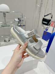 Dior Slide in Silver - 2