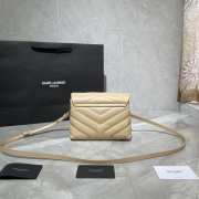 YSL Loulou Toy Strap Bag 20cm 01 - 3