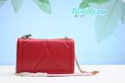 Dolce&Gabbana Large Devotion Bag in Red 26cm - 2