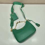 Prada Saffiano Re-Edition Shoulder Bag Green - 6