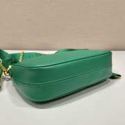 Prada Saffiano Re-Edition Shoulder Bag Green - 5