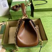 Gucci Horsebit 1955 Handbag Brown 22cm - 6