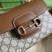 Gucci Horsebit 1955 Handbag Brown 22cm - 2