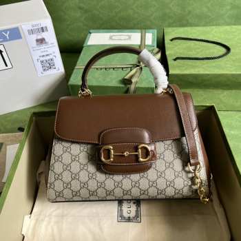 Gucci Horsebit 1955 Handbag Brown 29cm