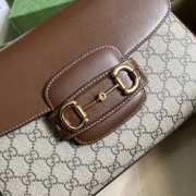 Gucci Horsebit 1955 Handbag Brown 29cm - 3