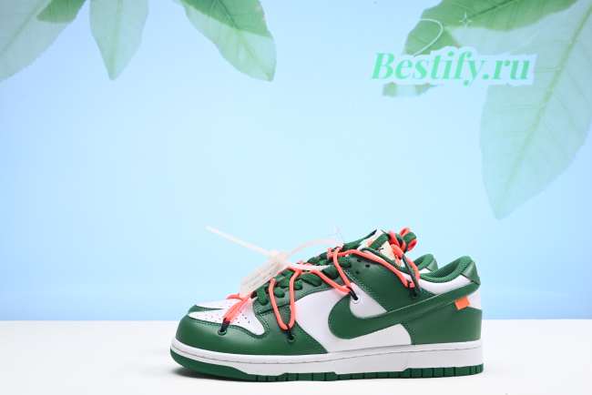 Nike Dunk Low Off-White Pine Green CT0856-100 - 1