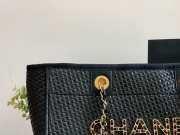 Chanel Shopping Bag in Black 33CM - 3