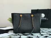 Chanel Shopping Bag in Black 33CM - 4