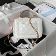 Chanel Vanity Case White AS3899 19CM - 2