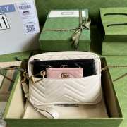 Gucci GG Marmont Multi-Use Mini Bag Black Pink White 02 - 1