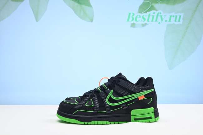 NIKE OFF-WHITE x Nike Air Rubber DunkGreen Strike CU6015-001 - 1