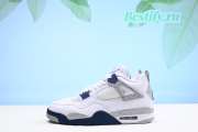 Air Jordan 4 Retro White Midnight Navy DH6927-140 - 1