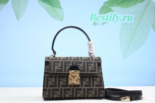 Fendi Vintage Kelly Bag 21cm - 1