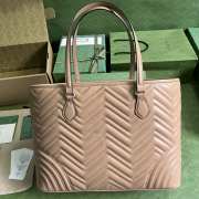 Gucci GG Marmont Large Tote Bag in Beige - 5