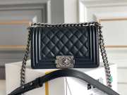 Chanel Small Leboy Bag in Lambskin 20cm - 5