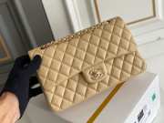 Chanel Medium Caviar Flap Bag in Beige - 6