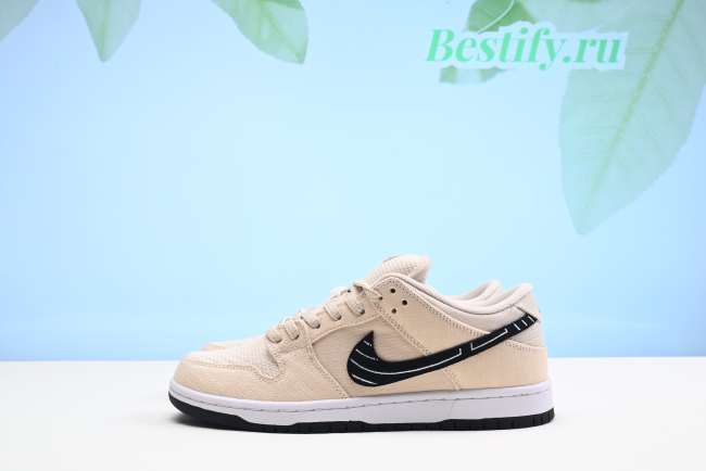 Albino & Preto x Nike SB Dunk Low Pearl White FD2627-200 - 1