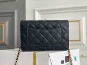 Chanel WOC Caviar Bag in Black with Gold Hardware - 6