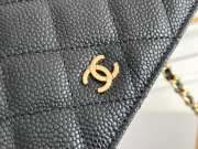 Chanel WOC Caviar Bag in Black with Gold Hardware - 2