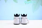 Jordan 1 Mid White Black 554725-113 - 6