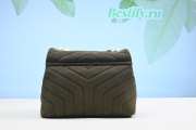 YSL Small Loulou Bag Green 23CM - 6