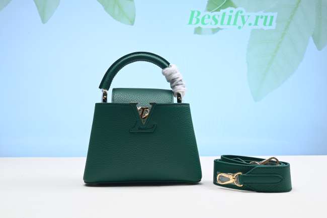 Louis Vuitton Capucines Mini Bag Green - 1