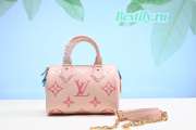 Louis Vuitton Mini Speedy Bag Pink 20CM - 4