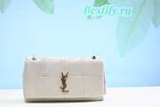 YSL Medium Jamie Shoulder Bag in White - 1