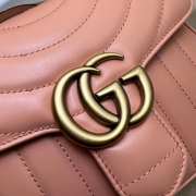 Gucci GG Marmont Mini Top Handle Bag 21CM - 3