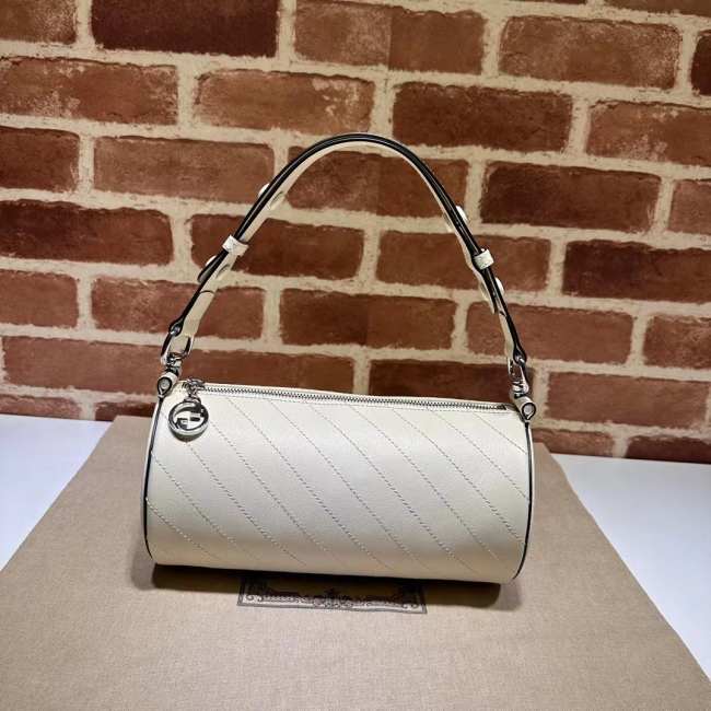 Gucci Blondie Small Shoulder Bag in Black & White - 1