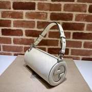 Gucci Blondie Small Shoulder Bag in Black & White - 6