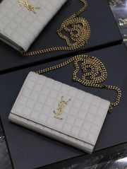 YSL CASSANDRE MATELASSÉ CARRÉ Chain Wallet 23CM - 3