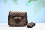 Gucci Lady Web Shoulder Bag Khaki - 1