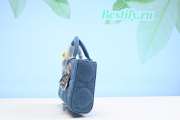 Dior Lady D-Joy Blue Bag 26CM 01 - 2