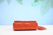 Prada System Shoulder Bag in Orange 24cm - 4