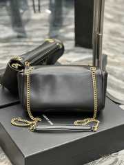 YSL Calypso Shoulder Bag in Black 26CM - 2