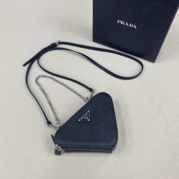 Prada Saffiano Leather Mini Pouch 15CM