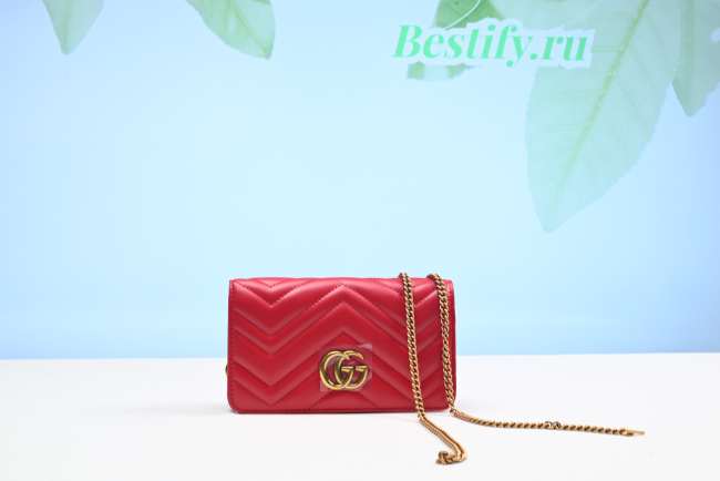 Gucci Marmont Mini bag Red - 1