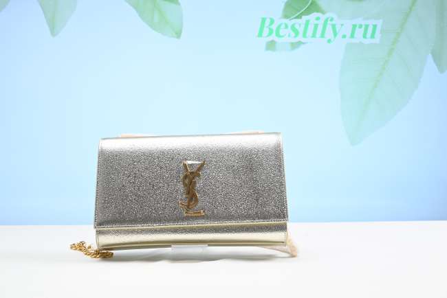 YSL kate Chain Shoulder Bag Gold 24CM - 1